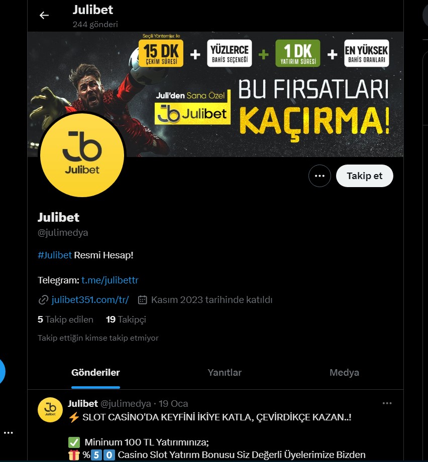 Julibet Twitter